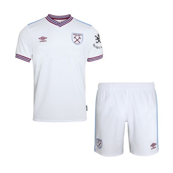 Camiseta West Ham United 2ª Niño 2019-2020 Blanco